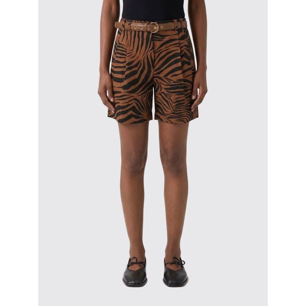 Max Mara Studio Shorts Woman Brown